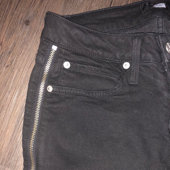 BEBE BLACK SKINNY JEANS - Picture 5 of 7